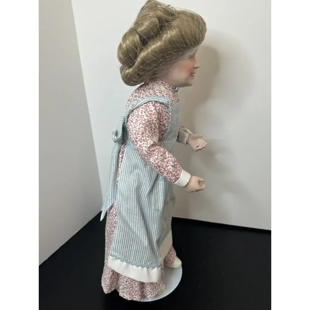 Danbury Mint Is it Sweet Enough?‎ Porcelain Mother Daughter Dolls by Judy Belle